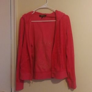  Juicy Couture LOGO VELOUR CAMEO ORIGINAL JACKET